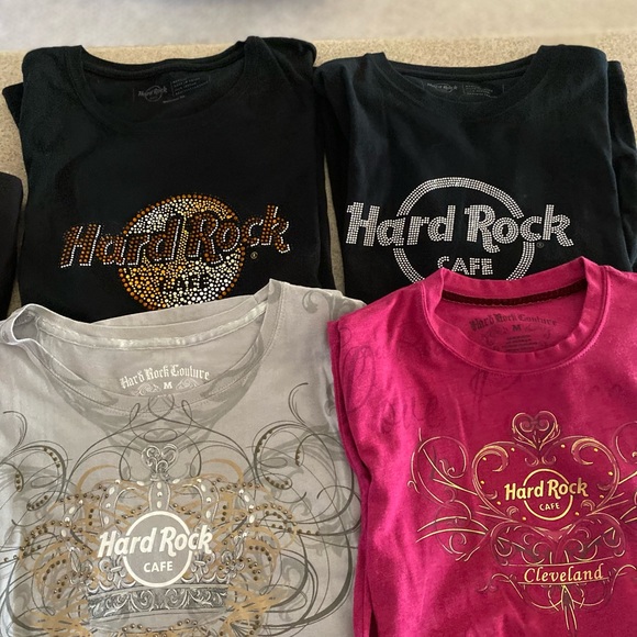 Hard Rock Cafe T-shirt bundle . 5 total T-shirt’s - Picture 2 of 8